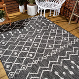 Elvas Nokat Tribal Bohemian Indoor/Outdoor Area Rug