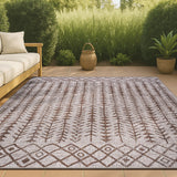 Esmortiz Tokay Bohemian Geometric Indoor/Outdoor Area Rug