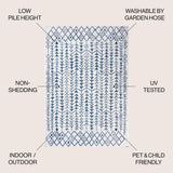 Esmortiz Tokay Bohemian Geometric Indoor/Outdoor Area Rug