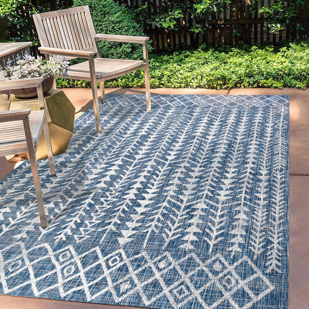 Esmortiz Tokay Bohemian Geometric Indoor/Outdoor Area Rug