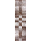 Fatima Sukie Offset Stripe Indoor/Outdoor Area Rug