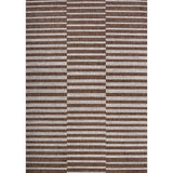 Fatima Sukie Offset Stripe Indoor/Outdoor Area Rug