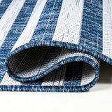 Fatima Sukie Offset Stripe Indoor/Outdoor Area Rug