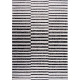Fatima Sukie Offset Stripe Indoor/Outdoor Area Rug