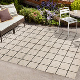 Mae Modern Squares Indoor/outdoor Area Rug