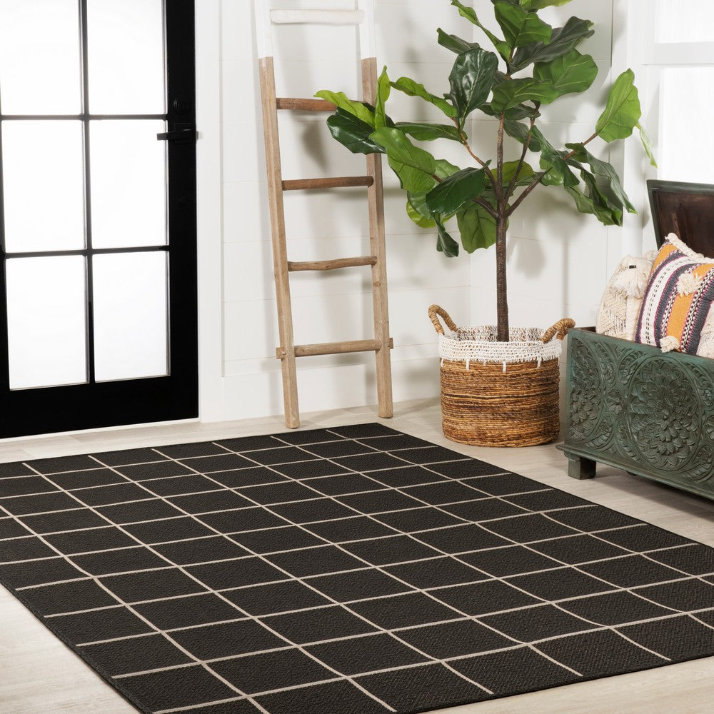 Mae Modern Squares Indoor/outdoor Area Rug