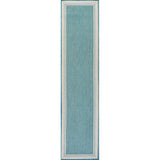 Mae Modern Border Stripe Indoor/outdoor Area Rug