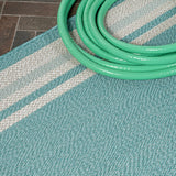 Mae Modern Border Stripe Indoor/outdoor Area Rug