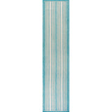 Gibson Modern Double Stripe Indoor/outdoor Area Rug