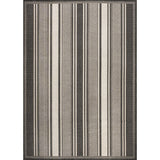 Gibson Modern Double Stripe Indoor/outdoor Area Rug