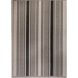 Gibson Modern Double Stripe Indoor/outdoor Area Rug