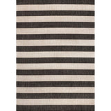 Amos Two-tone Wide Stripe Indoor/outdoor Area Rug
