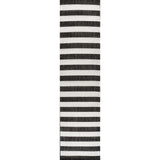 Amos Two-tone Wide Stripe Indoor/outdoor Area Rug
