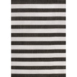 Amos Two-tone Wide Stripe Indoor/outdoor Area Rug