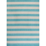 Amos Two-tone Wide Stripe Indoor/outdoor Area Rug