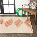 Walter Diamond Stripe Indoor/outdoor Area Rug