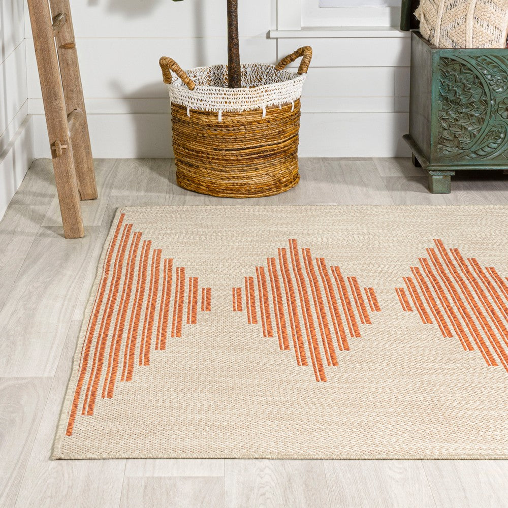 Walter Diamond Stripe Indoor/outdoor Area Rug