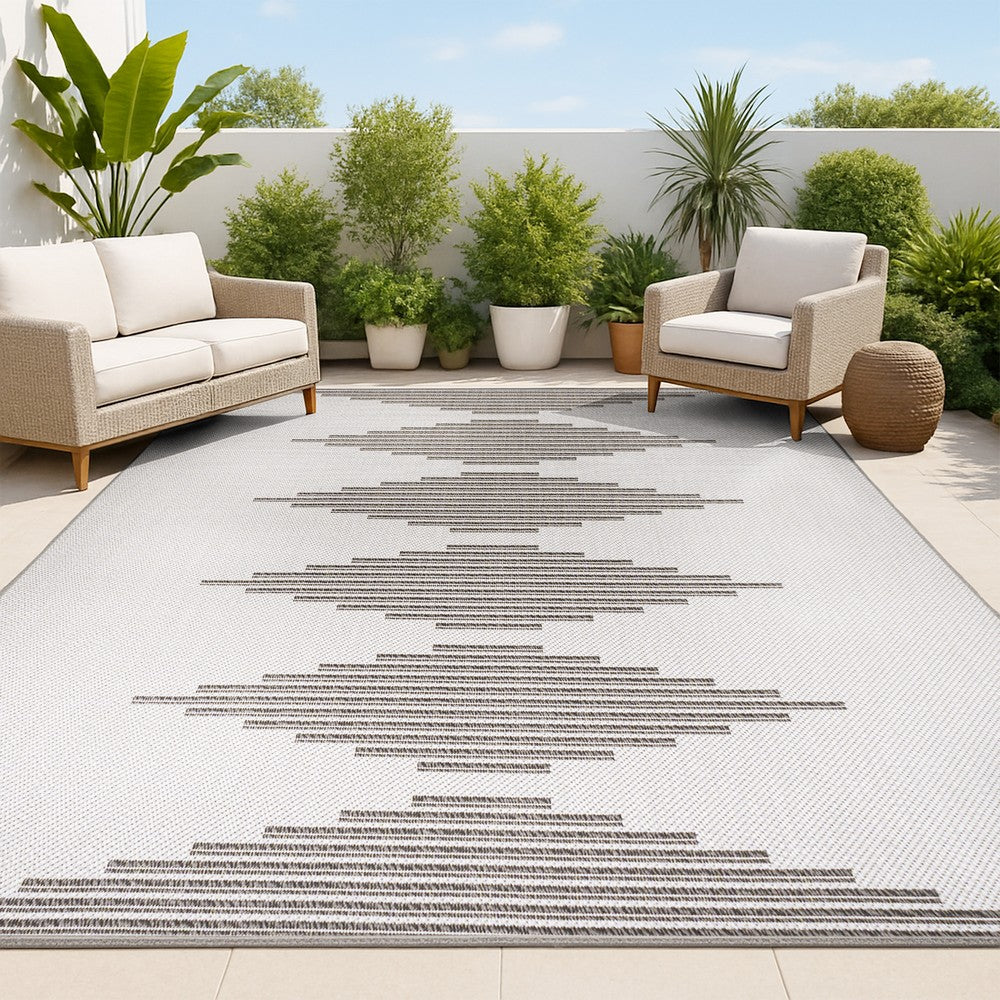 Walter Diamond Stripe Indoor/outdoor Area Rug