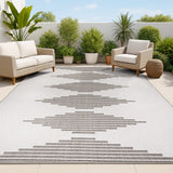 Walter Diamond Stripe Indoor/outdoor Area Rug