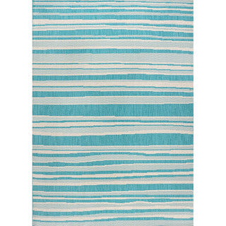 Jane Wavy Stripe Modern Indoor/outdoor Area Rug