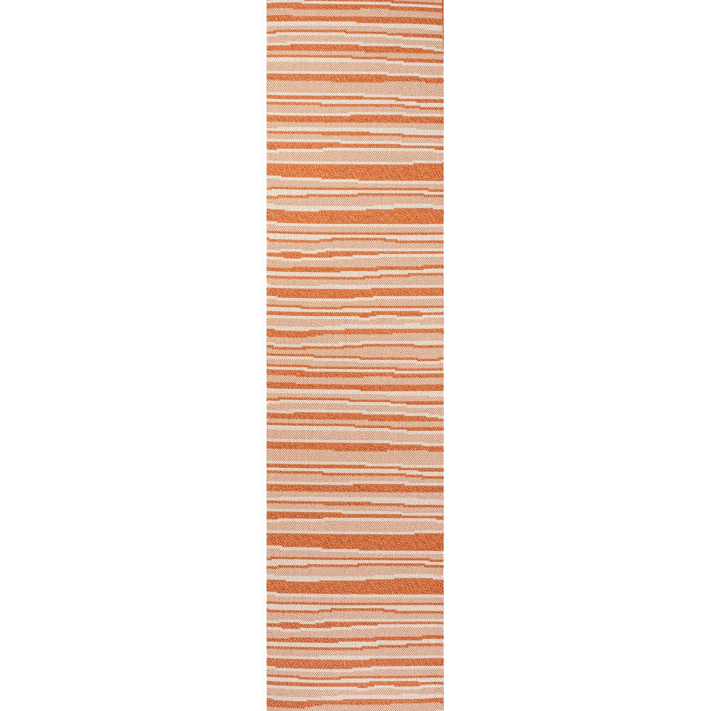 Jane Wavy Stripe Modern Indoor/outdoor Area Rug