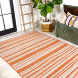 Jane Wavy Stripe Modern Indoor/outdoor Area Rug