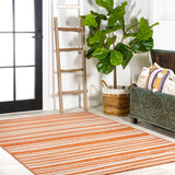 Jane Wavy Stripe Modern Indoor/outdoor Area Rug