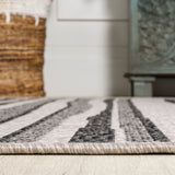 Jane Wavy Stripe Modern Indoor/outdoor Area Rug