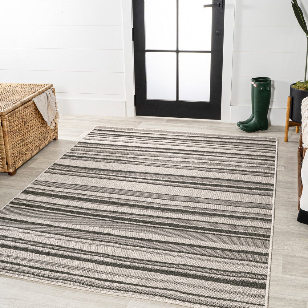 Jane Wavy Stripe Modern Indoor/outdoor Area Rug