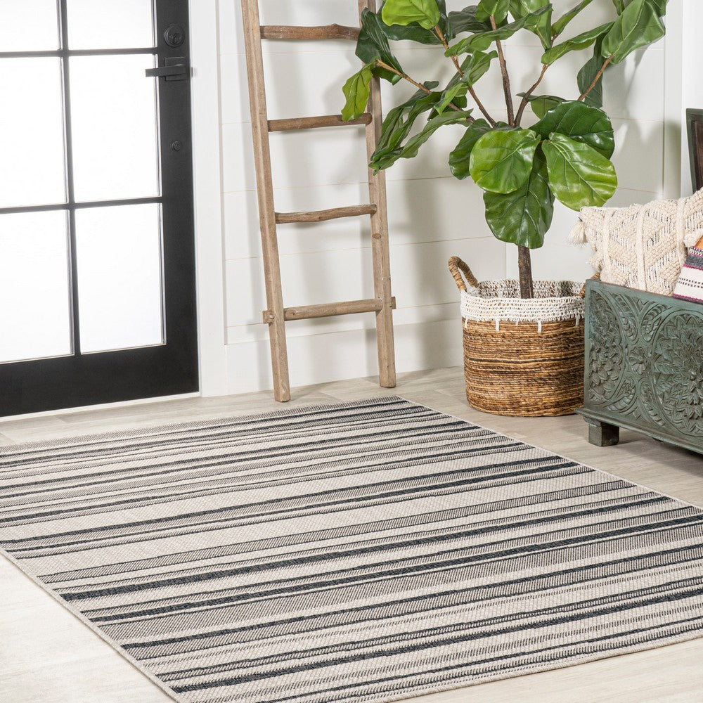 Jane Wavy Stripe Modern Indoor/outdoor Area Rug