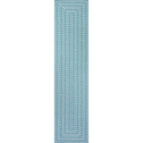 Ortega Modern Concentric Squares Indoor/outdoor Area Rug