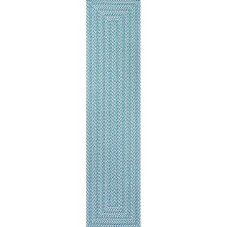 Ortega Modern Concentric Squares Indoor/outdoor Area Rug