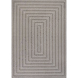 Ortega Modern Concentric Squares Indoor/outdoor Area Rug
