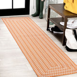 Ortega Modern Concentric Squares Indoor/outdoor Area Rug