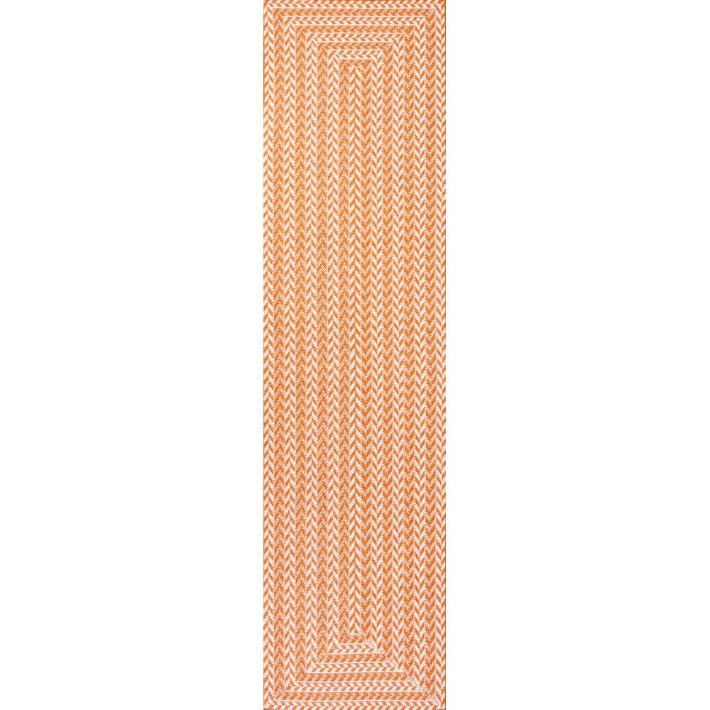 Ortega Modern Concentric Squares Indoor/outdoor Area Rug