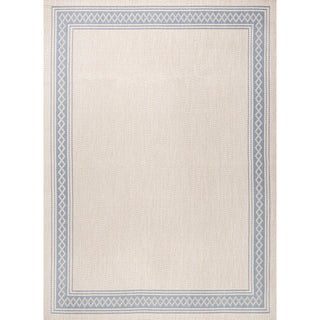Kristine Classic Diamond Border Indoor/outdoor Area Rug