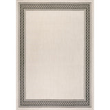 Kristine Classic Diamond Border Indoor/outdoor Area Rug