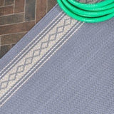 Kristine Classic Diamond Border Indoor/outdoor Area Rug