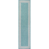 Kristine Classic Diamond Border Indoor/outdoor Area Rug