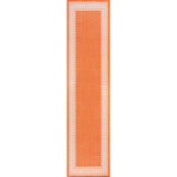 Kristine Classic Diamond Border Indoor/outdoor Area Rug