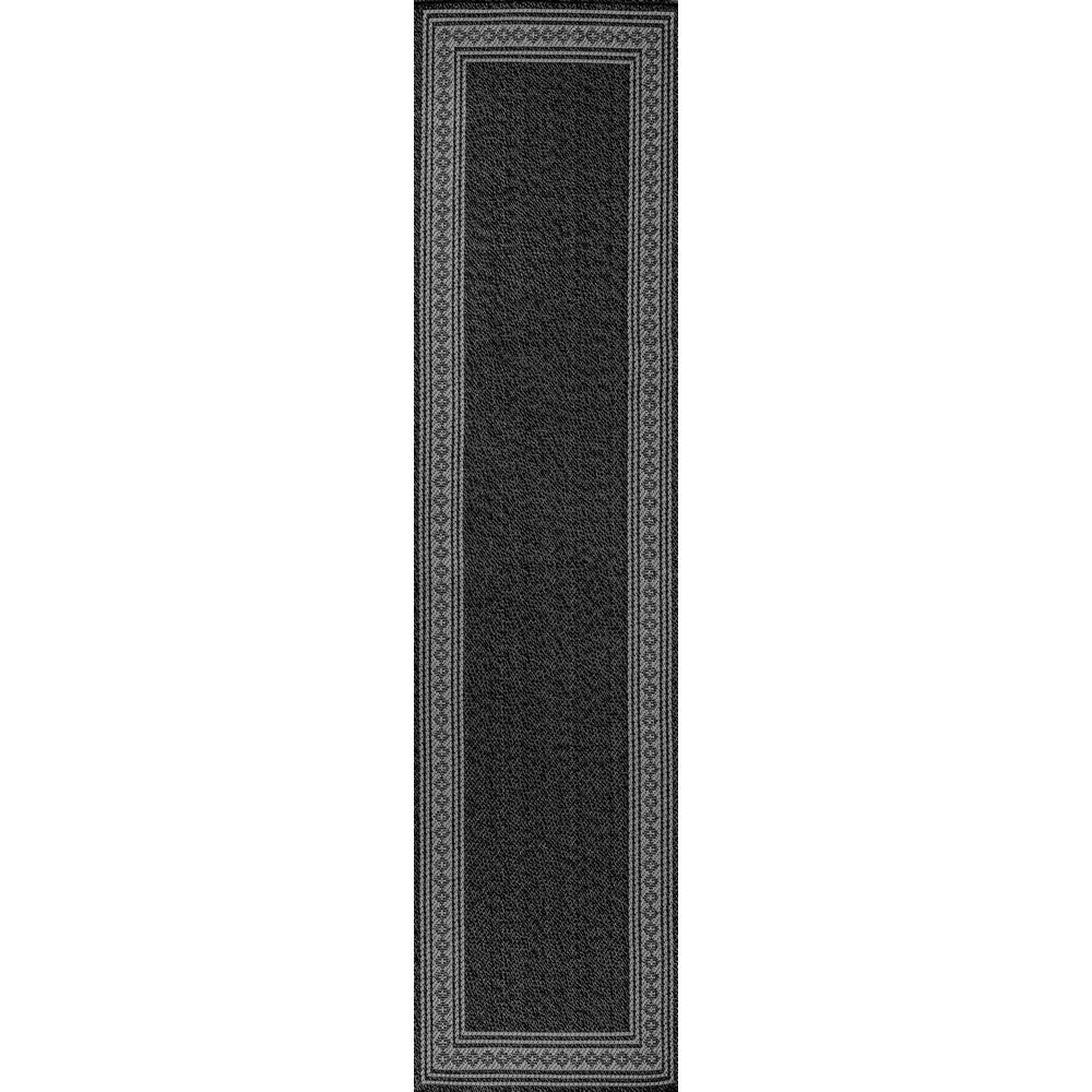 Kristine Classic Diamond Border Indoor/outdoor Area Rug