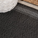 Kristine Classic Diamond Border Indoor/outdoor Area Rug
