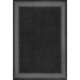 Kristine Classic Diamond Border Indoor/outdoor Area Rug
