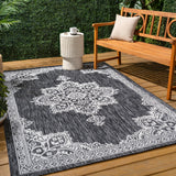 Bloom Vintage Casual Medallion Indoor/Outdoor Area Rug