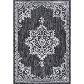 Bloom Vintage Casual Medallion Indoor/Outdoor Area Rug
