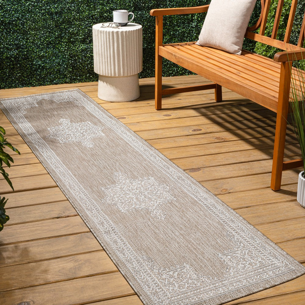 Bloom Vintage Casual Medallion Indoor/Outdoor Area Rug