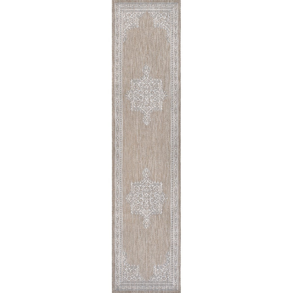 Bloom Vintage Casual Medallion Indoor/Outdoor Area Rug