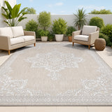 Bloom Vintage Casual Medallion Indoor/Outdoor Area Rug