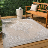Bloom Vintage Casual Medallion Indoor/Outdoor Area Rug