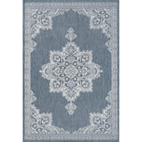 Bloom Vintage Casual Medallion Indoor/Outdoor Area Rug